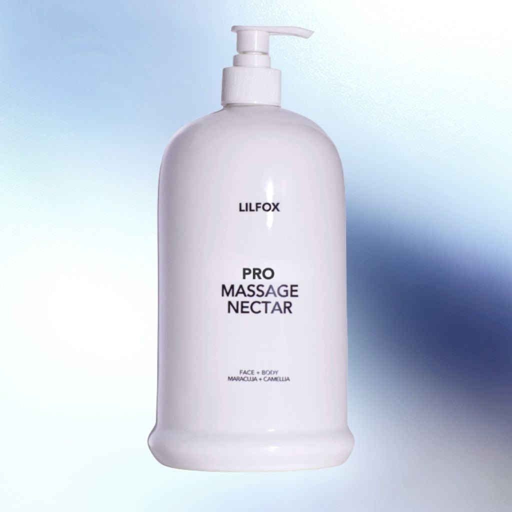 PRO MASSAGE NECTAR - CERAMIC BOTTLE + REFILL POUCH 32oz - L I L F O X